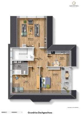 Grundriss Dachgeschoss