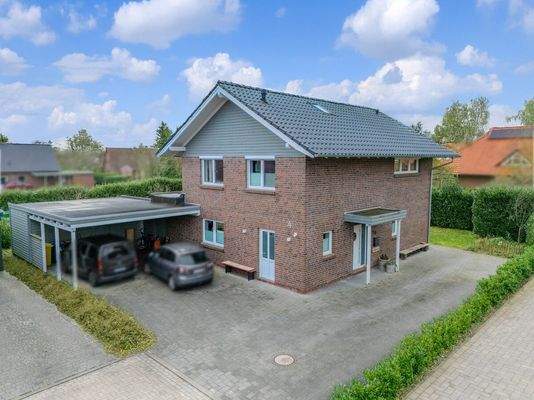 Blick auf die Immobilie