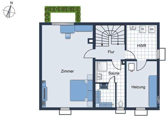 Grundriss Souterrain