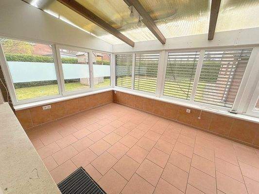 überdachte Terrasse