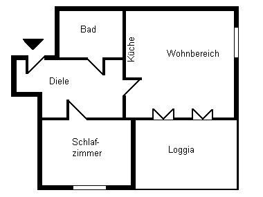2 Zimmer Wohnung in Regensburg (Ostenviertel)