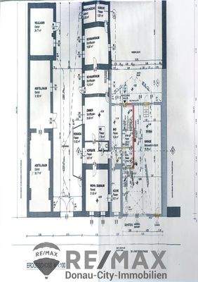 Originalplan EG mit Garage