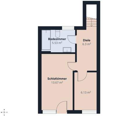 S&P | Grundriss Obergeschoss