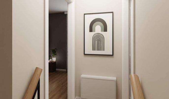 Flur im Dachgeschoss