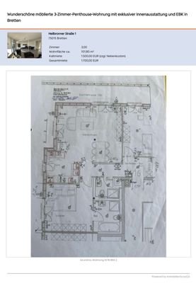 Grundriss Wohnung