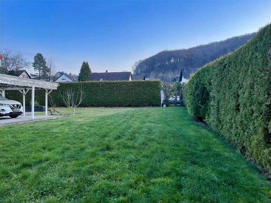 Rückansicht zur Straße