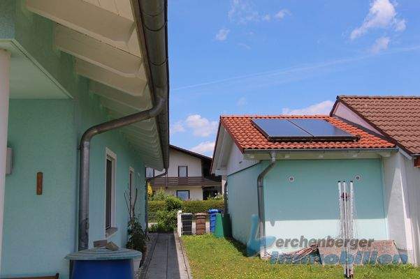 Garage mit Solar
