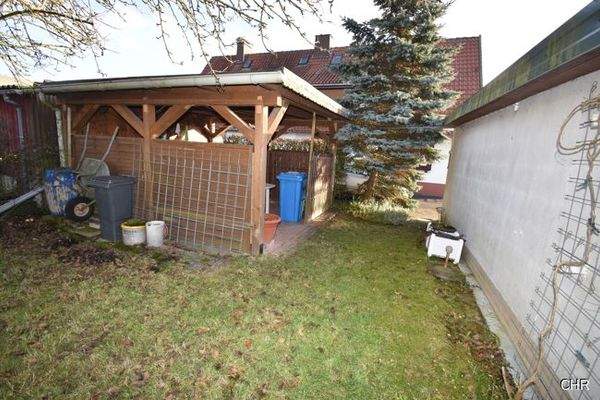 überdachte Terrasse