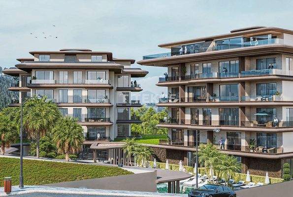 Elegant Apartments 500 M from the Sea in Alanya