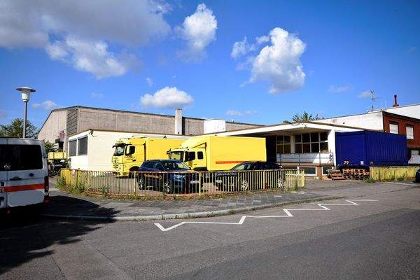 Seitenansicht des Gebäudes