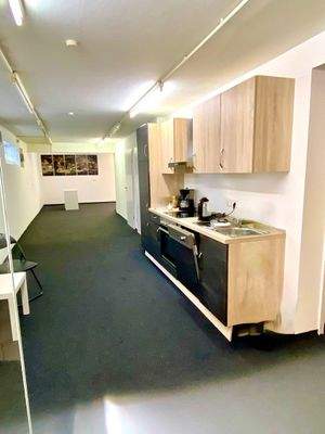 Die Büroküche im EG 