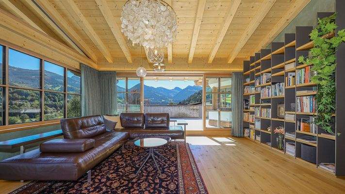 KITZIMMO-Exklusives Landhaus in traumhafter & unverbaubarer Aussichtslage - Immobilien Kitzbühel.