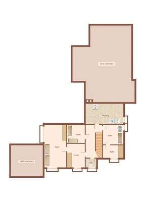 Grundrissskizze Keller