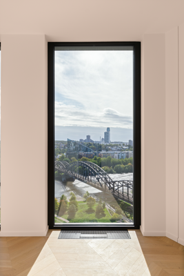 Aussicht vom Master Schlafzimmer