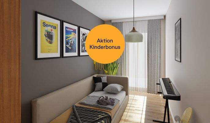 Ein modernes Kinderzimmer