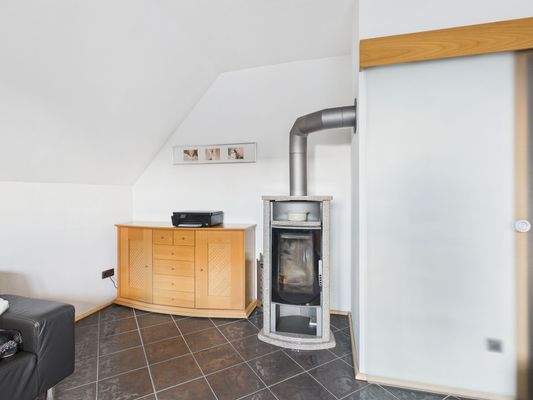 Wohnbereich mit Schwedenofen