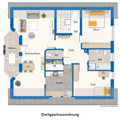 Dachgeschosswohnung