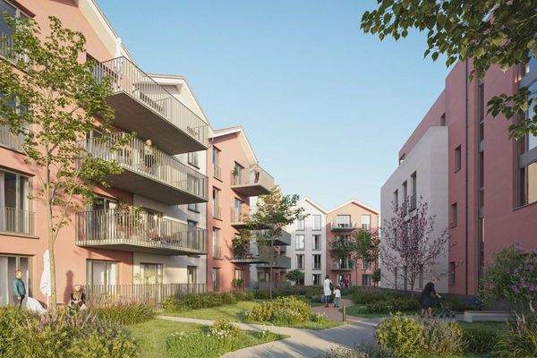 Visualisierung Schnellermühlen Quartier 