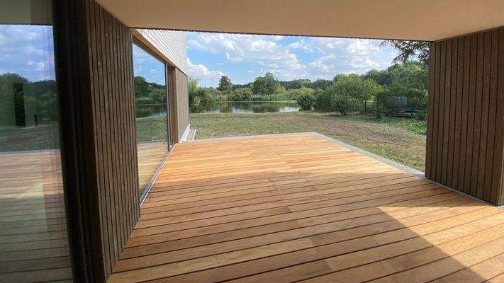 Überdachte Terrasse