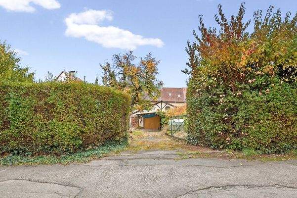 rückseitiger Zugang