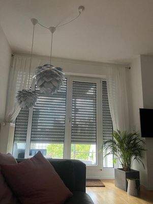 Zugang vom Wohnbereich zum Balkon