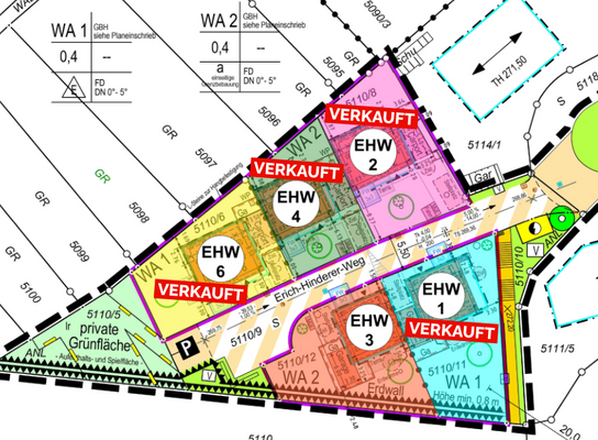 Lageplan-Übersicht Gesamtprojekt
