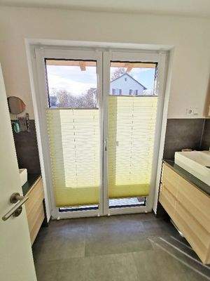 Zugang zum Balkon im OG