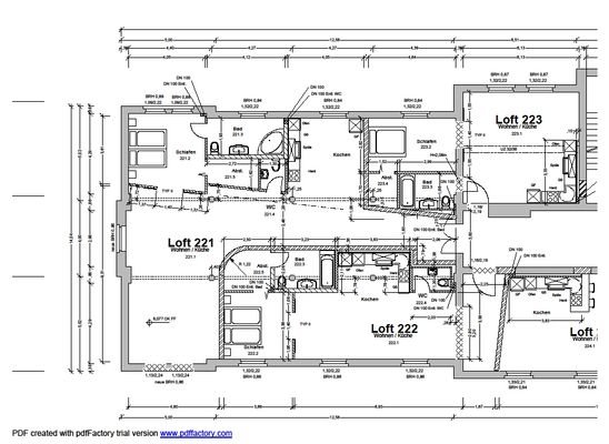 Grundriss Loft 221