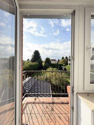 1.OG Aussicht vom Balkon