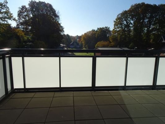 Überdachte Dachterrasse Süd