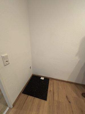 Platz für Waschmaschine