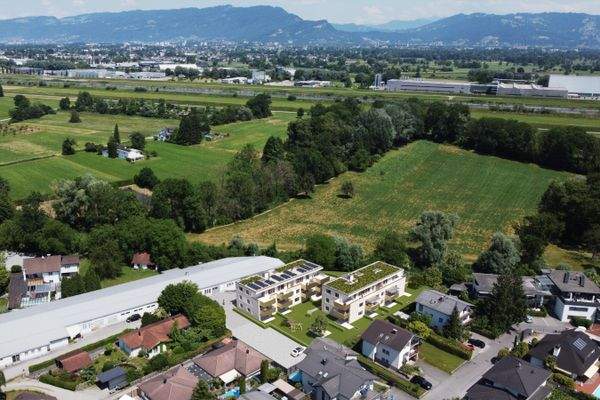 Drohnenansicht Berge