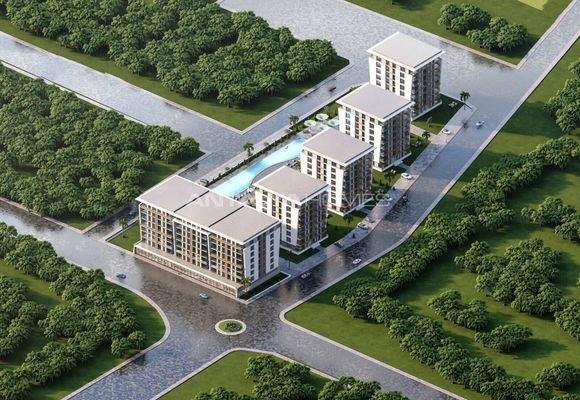 Brand New Apartments in a Complex with Pool in Antalya