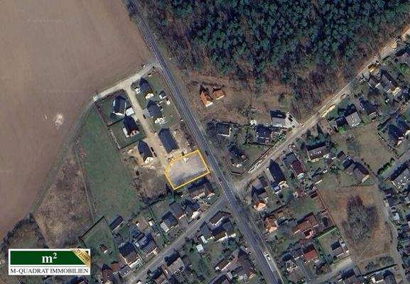 Baugrundstück Westergellersen aus Adlerperspektive