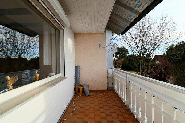 Balkon mit Zugang vom Elternschlafzimmer