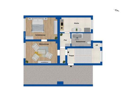 Grundriss Erdgeschoss