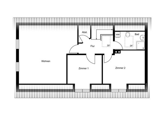 Haus 1 Obergeschoss