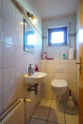 WC im Erdgeschoss