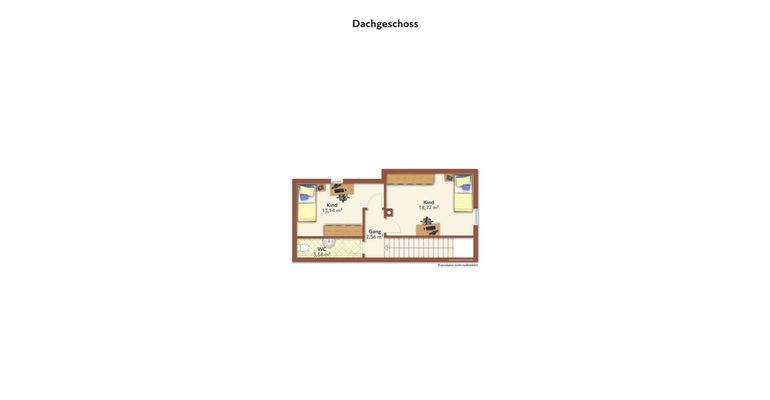 Grundriss Dachgeschoss