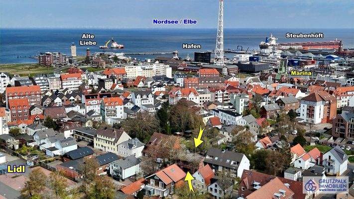 so nah zum CUX-Hafen