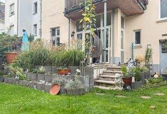 Blick auf die Terrasse