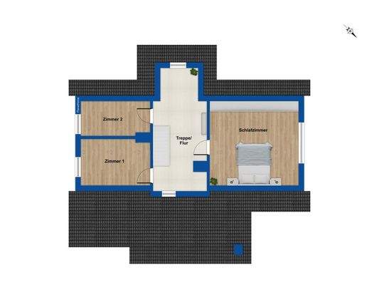 Grundriss Dachgeschoss