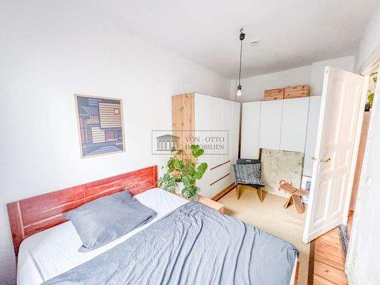 Heller Schlafbereich