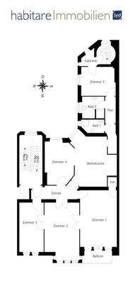 Attraktiver Grundriss (Ist-Zustand)