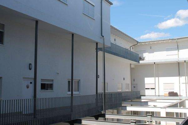 Zugang zu den Wohnungen