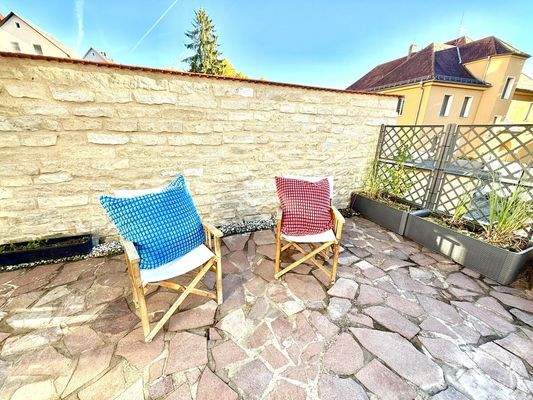 Ihre Terrasse gen Süd-Westen