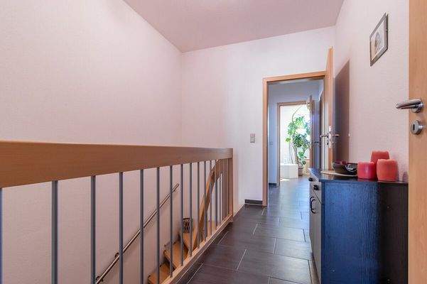 Flur zum privaten Bereich