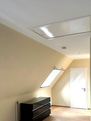Einschubtreppe Schlafzimmer