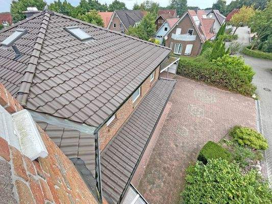 Turmausblick Einfahrt