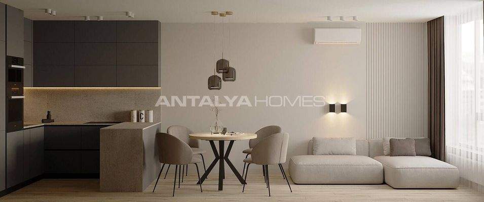 Elegant Apartments with Olympic-Sized Pool in Antalya Altintas